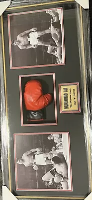 $1099 • Buy Muhammad Ali Signed Autograph Small Boxing Glove COA  Framed Ali Phantom Punch