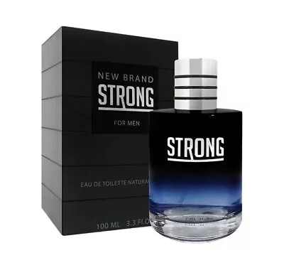 New Brand Perfumes Prestige Strong For Men EDT 3.3 Oz / 100 Ml  • $14.50