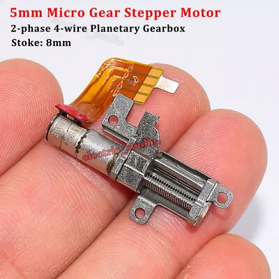 Micro 5MM Tiny Planetary Gearbox Gear Stepper Motor Lead Linear Screw Slider Nut • $2.45