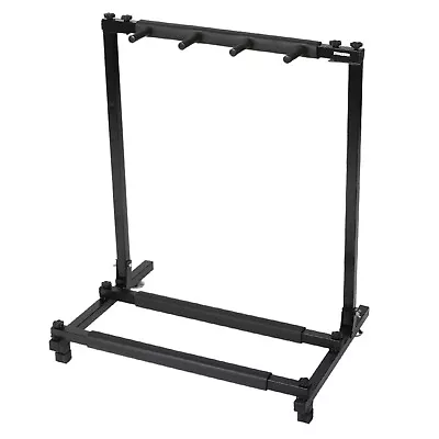 Triple Folding Multiple Guitar Holder Rack Stand • $41.83