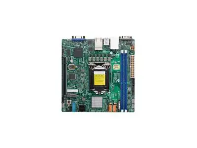 SUPERMICRO MBD-X12STL-IF-O Mini ITX Server Motherboard LGA 1200 Intel C252 • $402.25