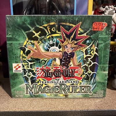 Yu-Gi-Oh: Magic Ruler 1st Edition!!Unlimited Booster Box - 24 Pack Factory Seal • $4888.88