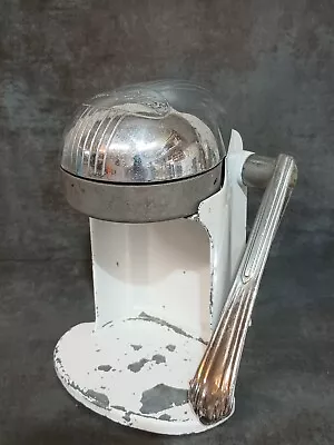 Rival Juice-O-Mat Juice O Matic Juicer Single Action Vintage Art Deco White • $25