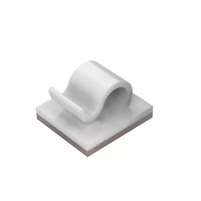 £1.27 • Buy 3M Self Adhesive Nylon Cable Clips - Wire Conduit Hook Fasteners 6mm 10mm 16mm
