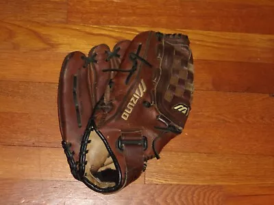 Mizuno Baseball Glove Professional Model MVT 1251 LHT Leather 12.5  Nice Cond. • $21.99