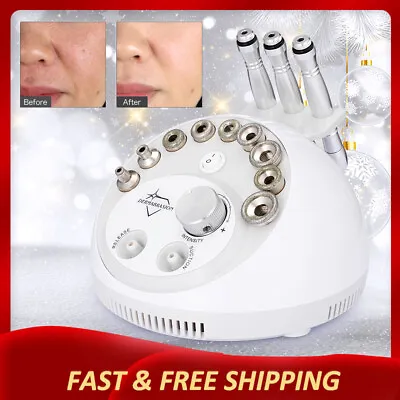 Diamond Microdermabrasion Dermabrasion Machine Facial Peel Skin Massager Spa US • $48.49