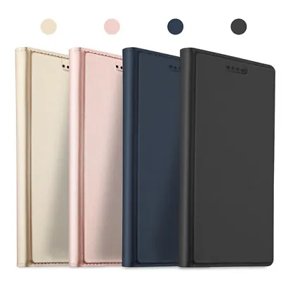 $13.15 • Buy For Sony Xperia 1 10 XA2 XA1 Plus Business Slim Leather Case Flip Wallet Cover