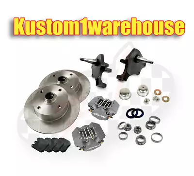 VW Front 2.5  Dropped Lower Spindle Disc Brake Conversion Kit 4 X130 Vw Wilwood • $765