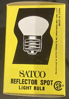 Satco S3602 40R14 40 WATT R14 MEDIUM STANDARD BASE BULB • $5.80