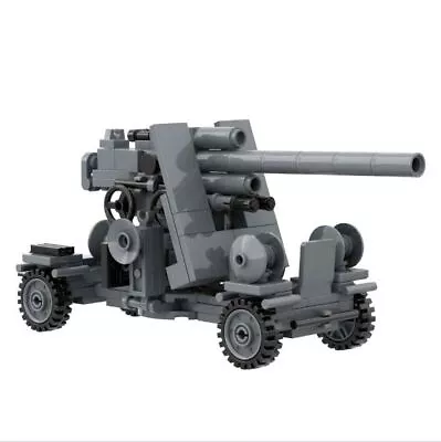 German Mobile 8.8 Cm Flak 36 Anti Aircraft And Tank Gun WW2 Military Weapons • $61.80