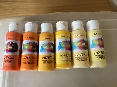 Docrarts Artiste Acrylic Paint 59ml -set 3 Bundle • £6