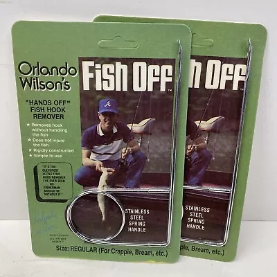 $14.99 • Buy Orlando Wilsons Hands Free Fish Off Hook Remover, Regular, Set Of 2