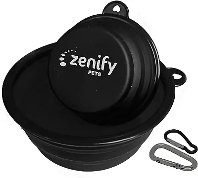 Zenify Dog Bowl Food & Water Feeder 2 Pack - Extra Large 1000Ml 17.8Cm & Small 4 • $20.97