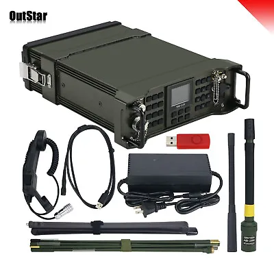 TBR-119 SDR Transceiver Full-Band Manpack Radio With Bluetooth GPS Module Ot34 • $2129