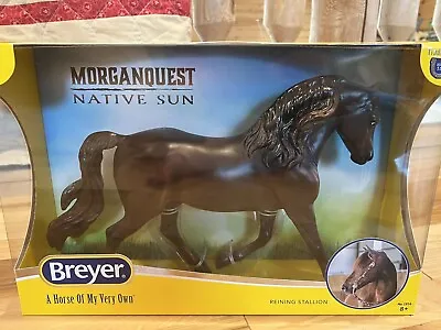 Breyer Horse New 2022 MORGANQUEST NATIVE SUN #W1856 Morgan Reining IN-HAND NIB • $47