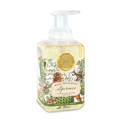 $20.61 • Buy Michel Design Works Foaming Hand Soap Spruce Pine Cones Christmas Holiday