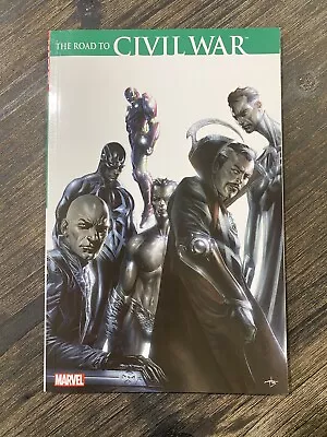 Civil War: The Road To Civil War Graphic Novel (Marvel Comics 2007) • $4.99