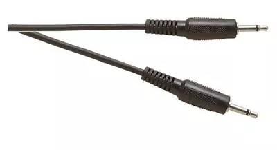 3.5 Mm Mono Jack Plug To 3.5 Mm Mono Jack Plug Lead 1.2M • £2.99