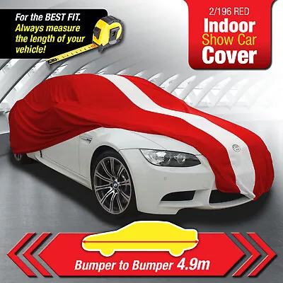 Autotecnica Red Indoor Show Car Cover Ford Mustang Gt Convertible 2015-2019 2/19 • $159