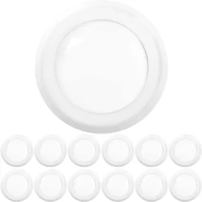 Sunco 12 Pack 5/6  LED Disk Lights Flush Mount Ceiling Light Fixture Recessed 50 • $55.79