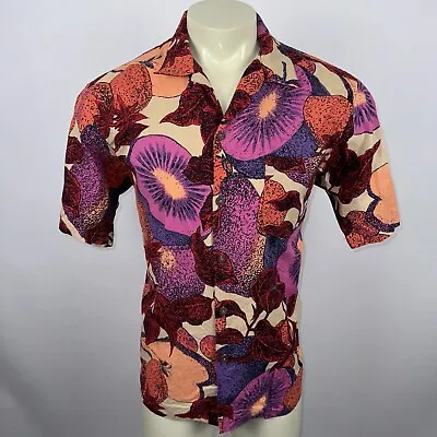 Duke Kahanamoku Champion Shirt Vintage Hawaiian Mens Large Cotton Rayon Vtg USA • $99.99