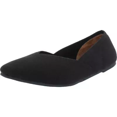 Me Too Womens Aubri 15 Black Slip On Knit Flats Shoes 10 Medium (BM) BHFO 3712 • $16.99