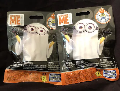 Despicable Me Halloween Vampire & Fireman Minions Mystery Figures Mega Bloks • $7.50