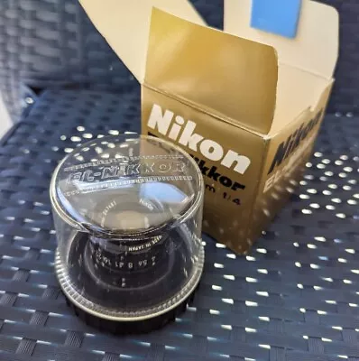 Nikon EL-NIKKOR 75mm F/4 Enlarging Lens Case And Box • $39.99