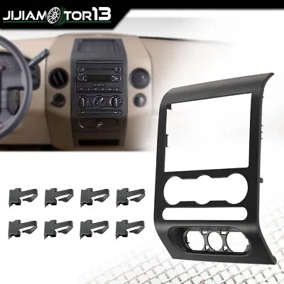 Fit For 04-08 Ford F150 Dash Center Trim Panel Radio Surround Bezel Panel Black • $18.95