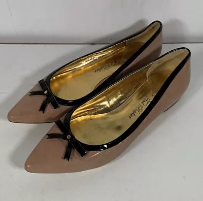 Women’s Ted Baker Sand Leather Slip On Ballerina Flat Shoes UK 8 • £19.99