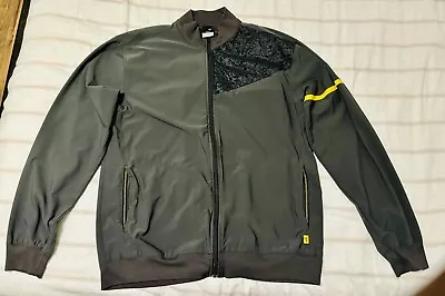 Nike Livestrong 10/2 Jacket Dri Fit Extremely Rare Gray Yellow L • $40