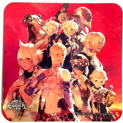 Final Fantasy XIV A REALM REBORN Art Coaster Alphinaud Thancred Y'shtola Lyse • $43.84