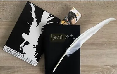 Death Note Notebook Journal Diary W/ Feather Pen Misa Amane Tsugumi Ohba • $10