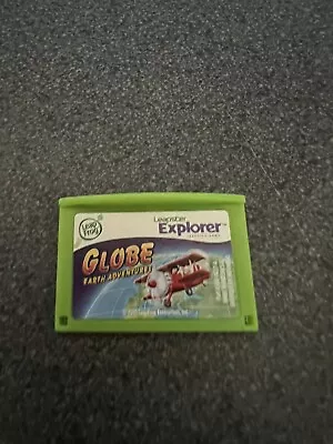 Leapfrog Leapster Explorer GLOBE EARTH ADVENTURE Leap Pad World Learning • £4.99