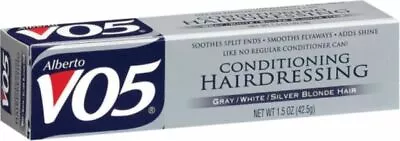 VO5 Conditioning Hairdressing Gray/White/Blonde Hair 1.5 Oz • $11.95