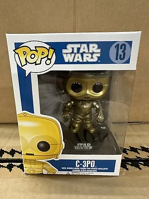 FUNKO Pop!: Star Wars - C3PO Vinyl Bobblehead #13 • $44.99
