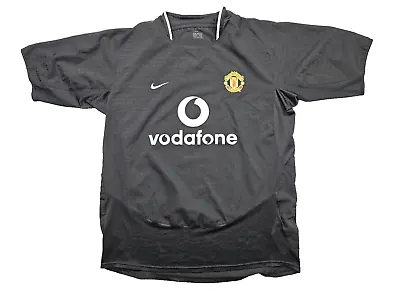 Men's  2003 /04 Nike Manchester United Away Soccer Jersey  Shirt Kit Size M • $89