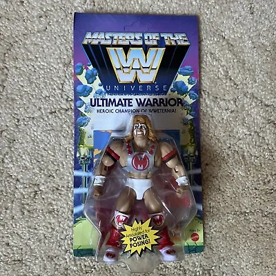 Masters Of The WWE Universe Ultimate Warrior Action Figure WWF MOTU • $0.99