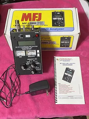 MFJ-269D Antenna And SWR Analyzer 100-230. 415-470MHZ SWR Analyzer • $350