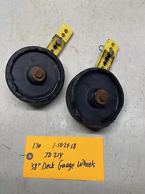 John Deere 38” Mower Deck Wheels 110 112 120 210 212 214 216 • $24.99