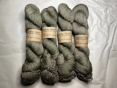 Kettle Yarn Co. Beyul 4-skein Bundle / Fleuriste Sweater Knit Kit / Yak + Silk • $119