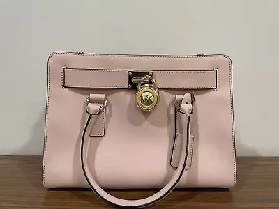 Michael Kors Hamilton Saffiano Leather Large Travel Bag - Pink • $20