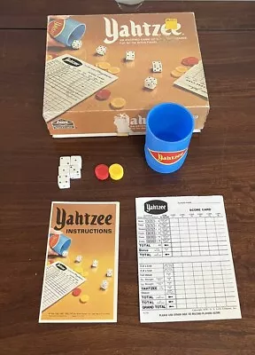 NEW Vintage 1978 Milton Bradley YAHTZEE Classic Dice Game 100% Complete • $7.99