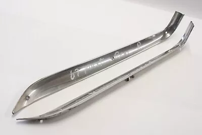 $72.95 • Buy Original 1967 1968 Ford Mustang Coupe Interior Rear Stainless Trim Molding Pair 