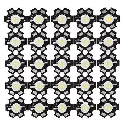 3W LED Chip Bulb 25PCS COB Light Bead 3.2-3.4V High Bright Integrated Chip Li... • $12.94