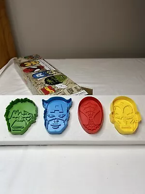 Marvel Comic Cookie Cutters Hulk SpiderMan Iron Man Capt America Williams-Sonoma • $10