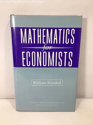 Pre-Owned Mathematics For Economists Book • $16.49