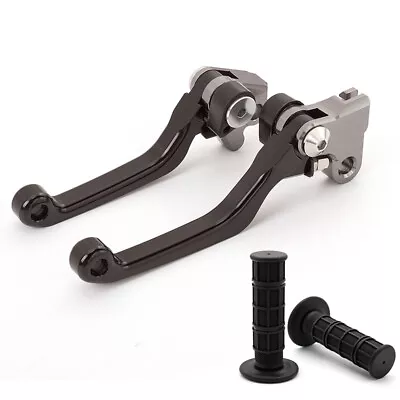 Pivot Dirt Bike Brake Clutch Lever W/Grips For XR400/XR250/XR650R/CR125R/250R • $34.99