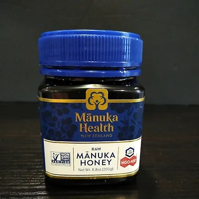 Manuka Health New Zealand Manuka Honey 🍯 MGO 400+ 8.8oz (250g) Exp 08/04/2024 • $29.99