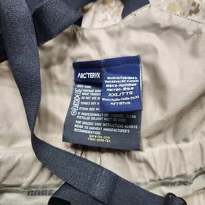 Arc’teryx LEAF AOR1 Alpha Bibs XXL DEVGRU/SEALS Contract • $700